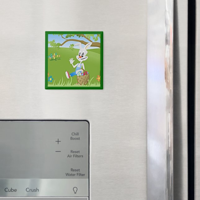 Påskhare med ägg magnet (In Situ (Fridge))