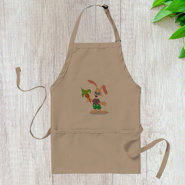 Påskhare med morot Apron Förkläde (Skapare uppladdad)