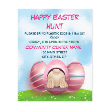 Påskhare med Rosa Rand Egg Påsk