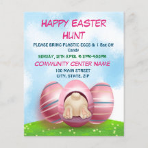 Påskhare med Rosa Rand Egg Påsk