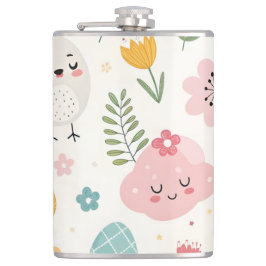 Påskhare Mönster Fickplunta