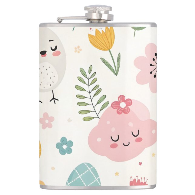 Påskhare Mönster Fickplunta (Framsidan)