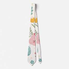 Påskhare Mönster Slips