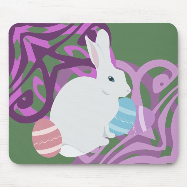 Påskhare Mousepad Musmatta (Framsidan)