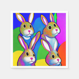 Påskhare Napkins Pappersservett