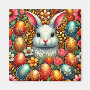 ~ Påskhare och ägg ~ Magnet