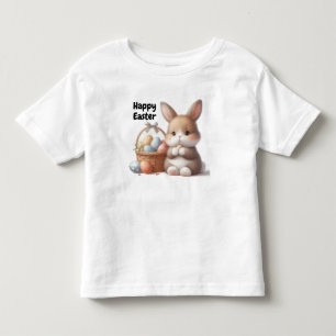 Påskhare och Basket för ägg T Shirt