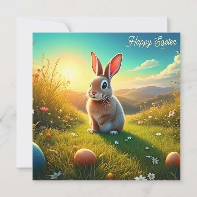 Påskhare och färgstarka ägg i Vår Magic (Framsida)