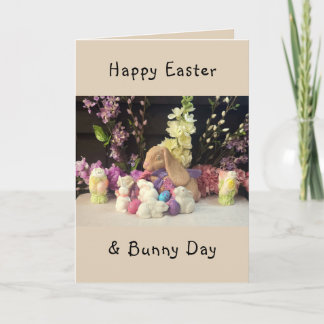 Påskhare och små hjälpenheter kort