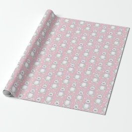 Påskhare om Polka dots Presentpapper