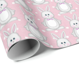Påskhare om Polka dots Presentpapper