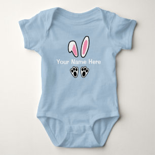 Påskhare Öron Pojke Bodykostym T Shirt