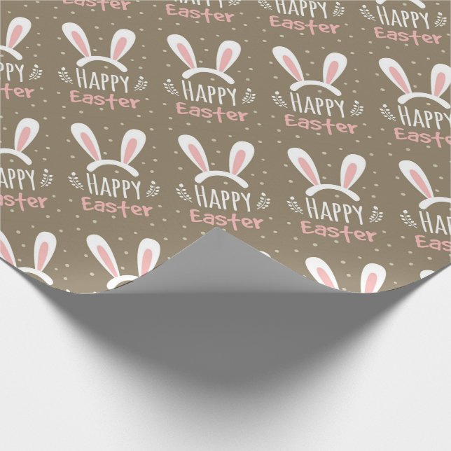 Påskhare Öron Wrapping Papper Presentpapper (Hörn)