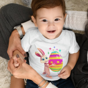 Påskhare Påskägg Glad påsk Egg Hunt Cute T Shirt