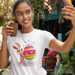 Påskhare Påskägg Glad påsk Egg Hunt Cute T Shirt