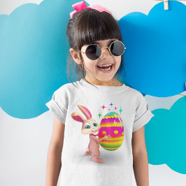 Påskhare Påskägg Glad påsk Egg Hunt Cute T Shirt