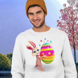 Påskhare Påskägg Glad påsk Egg Hunt Cute T Shirt