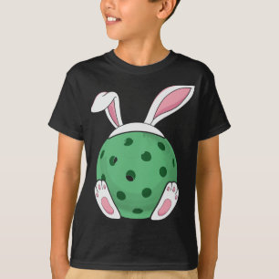 Påskhare Pickleball - Roligt Påsk Pickle Boll R T Shirt