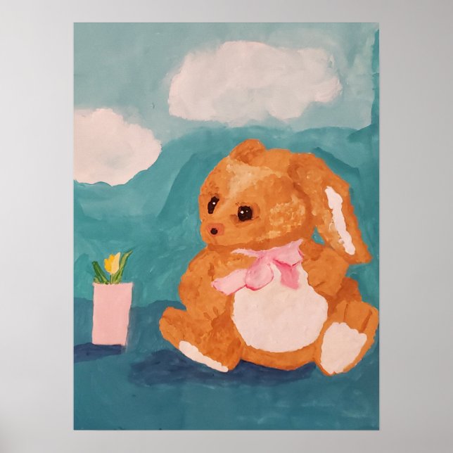 Påskhare Poster (Framsidan)