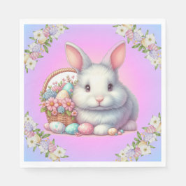 Påskhare Söt Pastel Pappersservett
