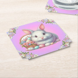 Påskhare Söt Pastel Underlägg Papper