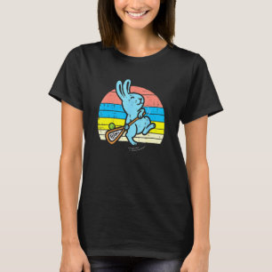 Påskhare Spelar upp Lacrosse Retro Lax Sport Manar T Shirt