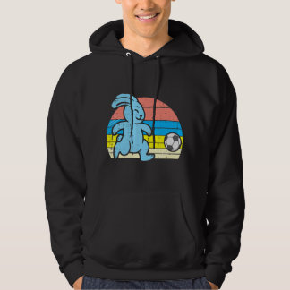 Påskhare Spelare Retro Football Boys Gi Hoodie