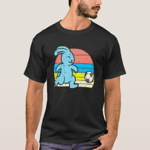 Påskhare Spelare Retro Football Boys Gi T Shirt