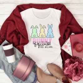 Påskhare Square Teacher Klass Level Team T Shirt