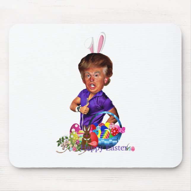 påskhare trump musmatta (Framsidan)