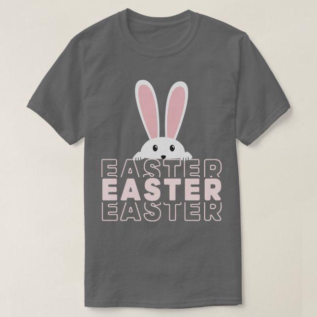 Påskhare Vackert Påskägg T Shirt (Design framsida)