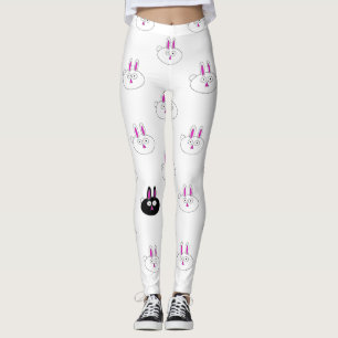 Påskhare väljer du bakgrunden leggings