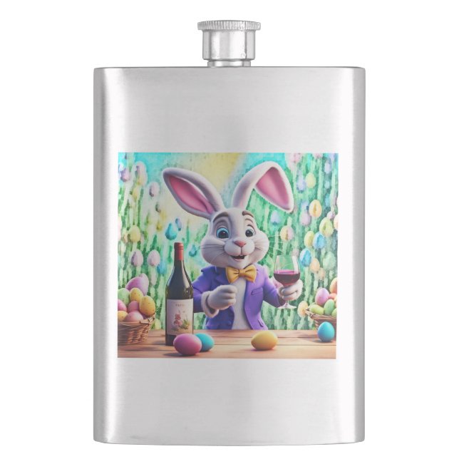 Påskhare Vin Fickplunta (Framsidan)