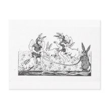 Påskhare Vintage Bok Illustration