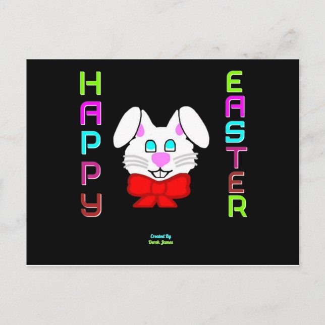 Påskhare vykort (Framsida)