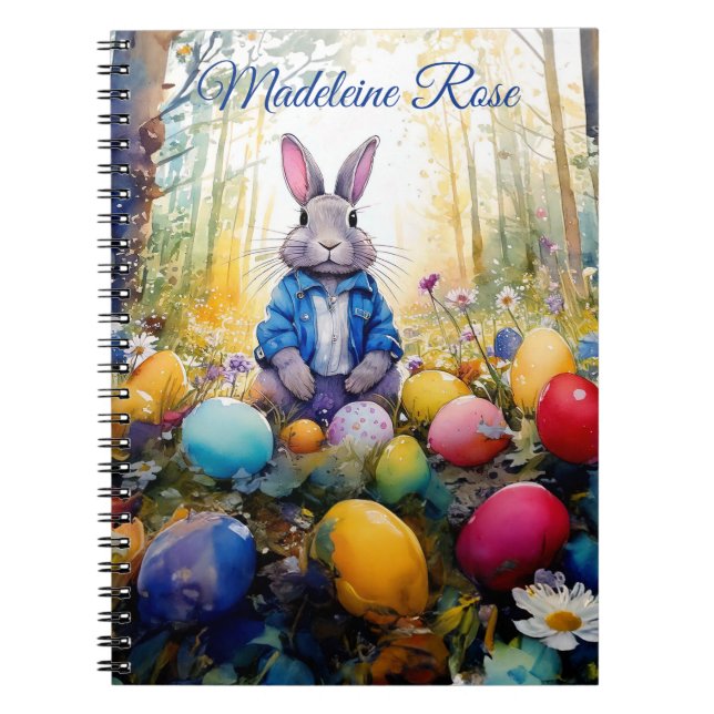 Påskharen Anteckningsbok (Framsidan)