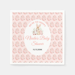 Påskharen Baby Shower Pappersservett