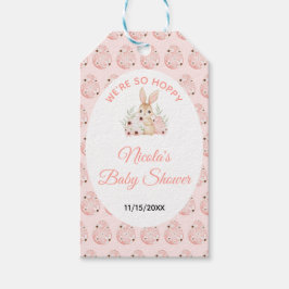 Påskharen Baby Shower Presentetikett