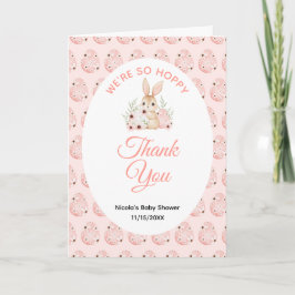 Påskharen Baby Shower Tack Kort