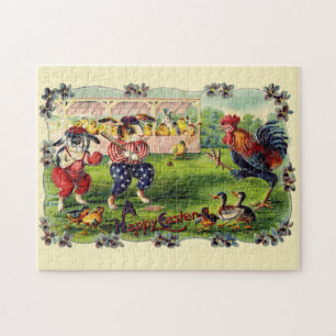Påskharen Baseball-pussel Pussel