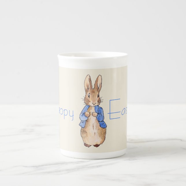 Påskharen Benporslin Mugg (Framsidan)