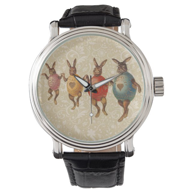 Påskharen Dansande Ägg Armbandsur (Framsida)