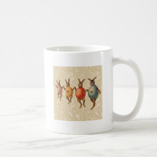 Påskharen Dansande Ägg Kaffemugg