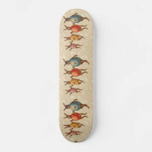 Påskharen Dansande Ägg Skateboard Bräda 19,5 Cm
