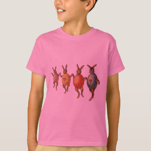 Påskharen Dansande Ägg T-shirt