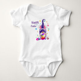 Påskharen Gnome Babystrampes T Shirt