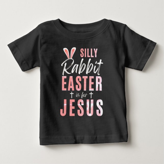 Påskharen i regnbågens färger - Påsk T Shirt (Framsida)