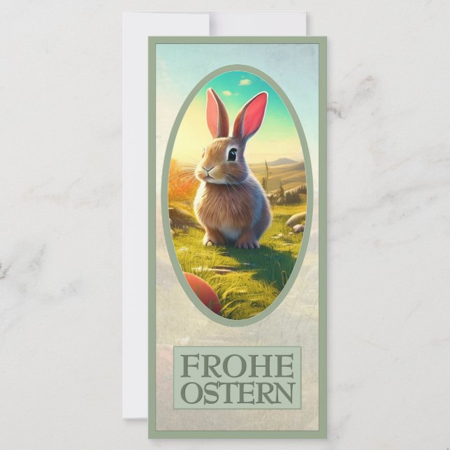 Påskharen i vårens förtrollning (Framsida)