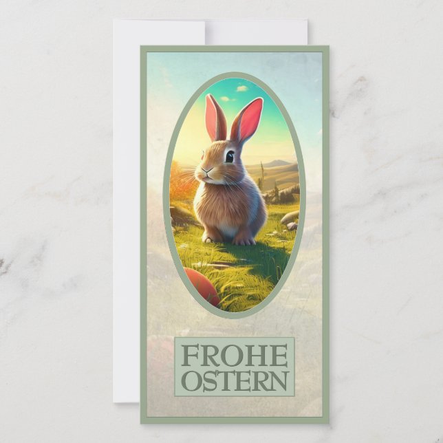 Påskharen i vårens förtrollning (Framsida)