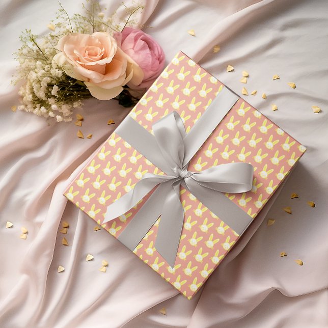 Påskharen Inpackningspapper Ark Presentpapper (Skapare uppladdad)